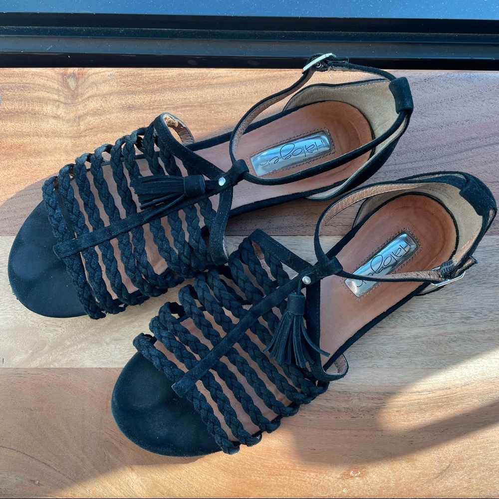 Halogen Suede Gladiator Sandal